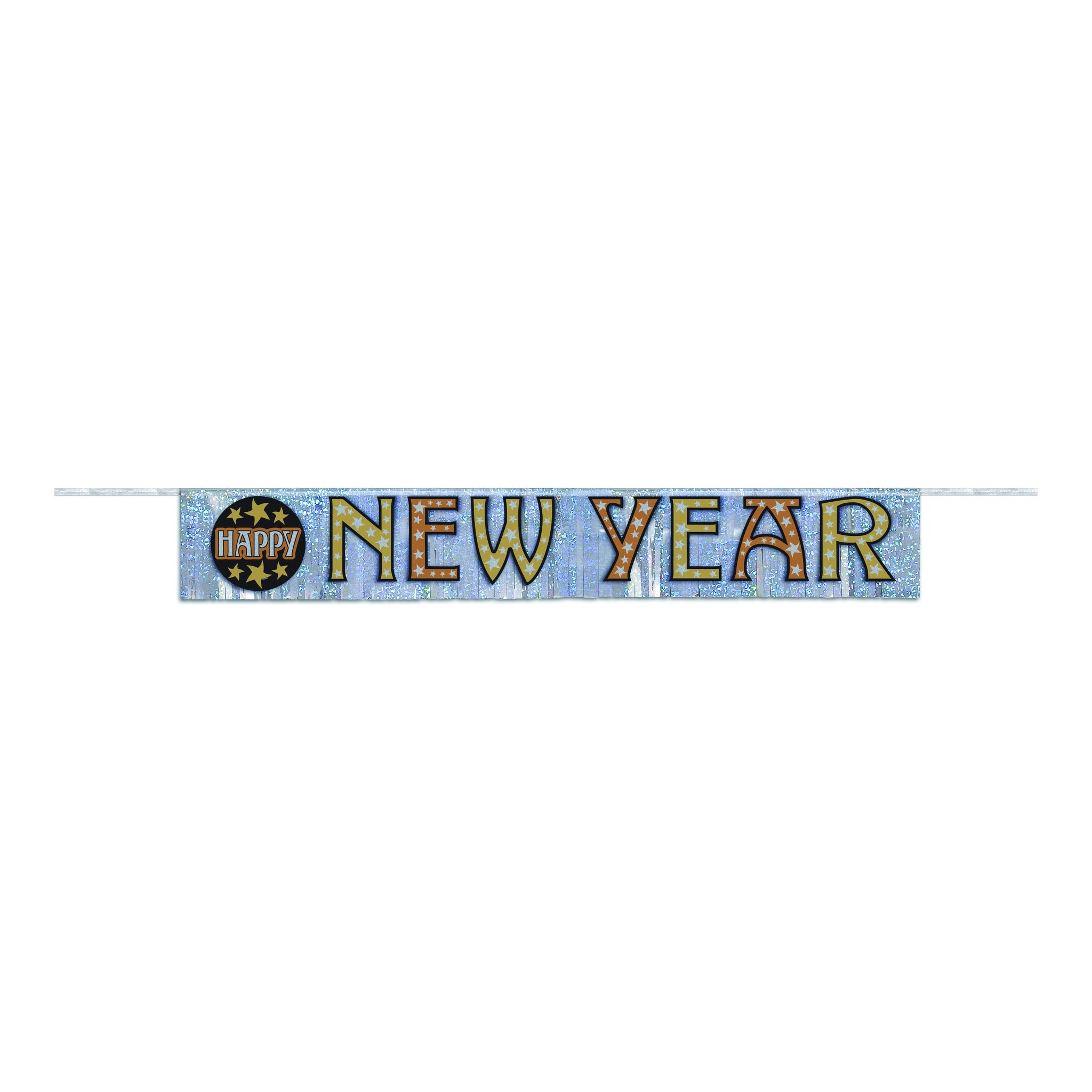 New Years Fringe Banner 4.75ft